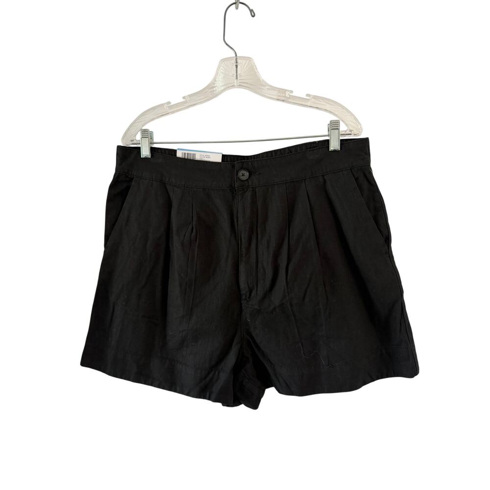 Joie Black Pleated Short Women’s Size Large NWT Casual Summer Vacation